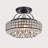 Kaius 4 - Light 15.3" Chandelier Style Drum Semi Flush Mount