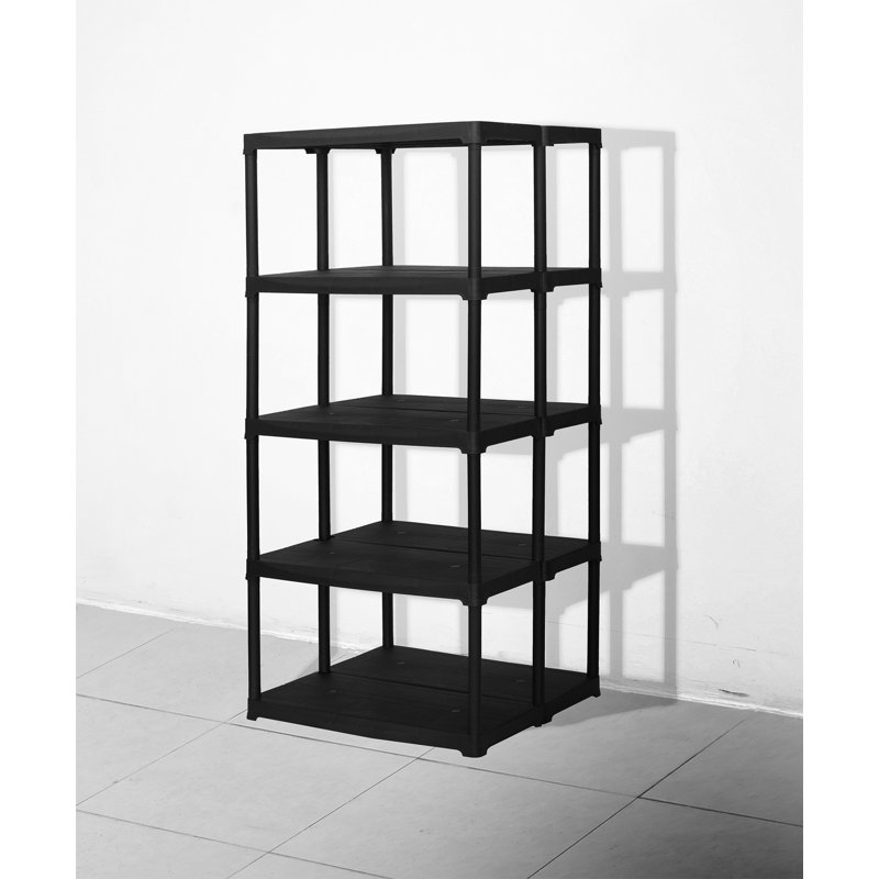 Sayer 176cm W Manufactured Wood Shelving Unit, 80cm H x 176cm W x 77.5cm D