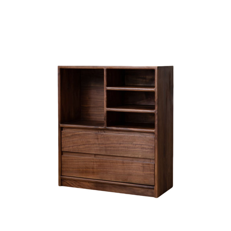 Bibliothèque en bois de style moderne