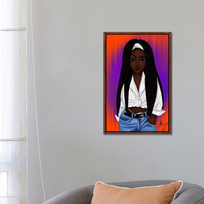 Poetic by Princess Karibo - Print on Canvas