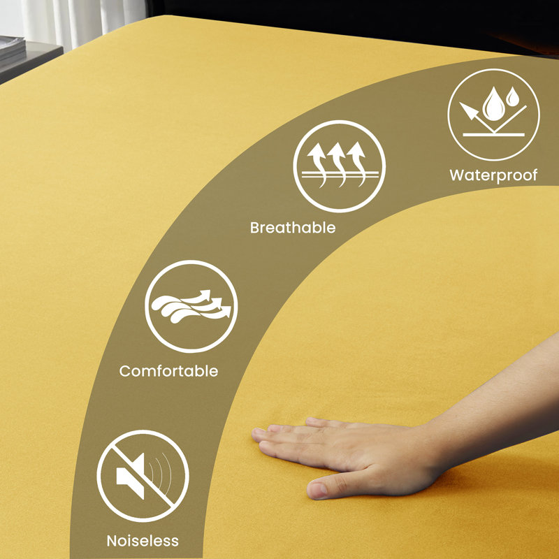 Mattress Protector Case Pack, Single (3'), Yellow