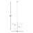 Alison 6 - Light Dimmable Modern Linear Chandelier
