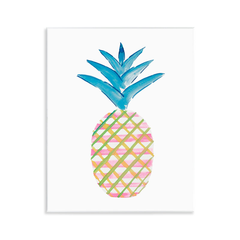 «Tropical Tartan Pineapple» par Julie DeRice