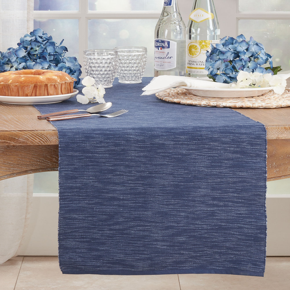 Bay Collection Table Runner, Navy Blue