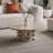 Creative round natural cave stone coffee table-106264528
