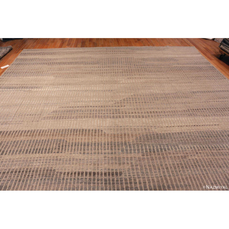 Best Modern Moroccan One-of-a-Kind Rectangle 12'5" X 15'2" Area Rug