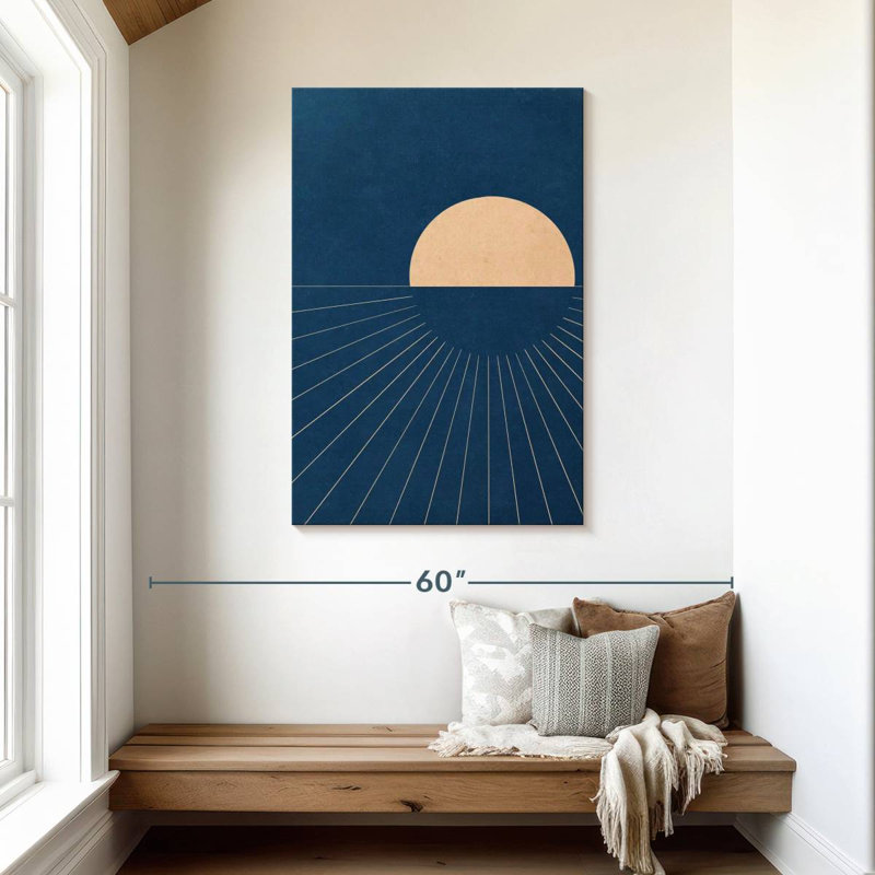 Oberle Mod Sunset, 45" H x 30" W