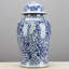 Handmade Porcelain China Ginger Jar