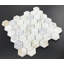 2 in. x 2 in. Honeycomb Polished Marble and Stone Tile-50872618