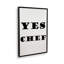 «Yes Chef», reproduction sur toile dans un cadre-663063123-663063120
