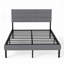 Structure de lit plateforme tapissier-2107006320