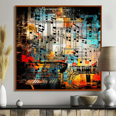 Vintage Collage Musical Scores - Music Wall Art