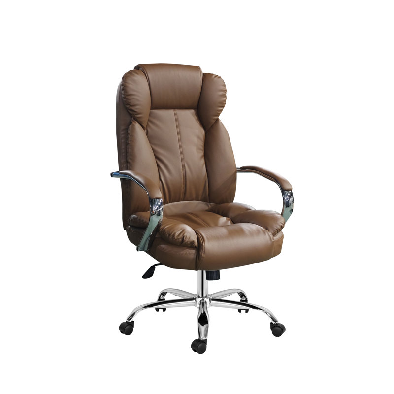 Norely Desk Chair, Brown