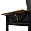 Chaises longues de patio réglables, fauteuil inclinable moderne en métal et en bois pour bord de piscine-2045832030