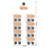 Benezar 17 Person Training Meeting Seminar Tables with Modesty Panels, 17 Chairs Complete 26 pc Set