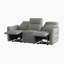 Canapé inclinable électrique double en chenille Frett