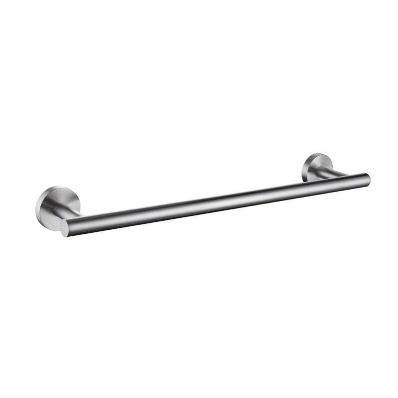 Barre à serviettes murale 23,63 po Louth, Nickel brossé