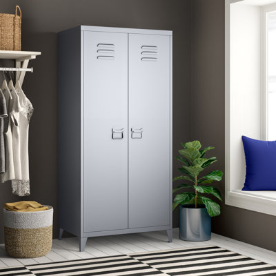 Buchheit 2 Door Steel Wardrobe