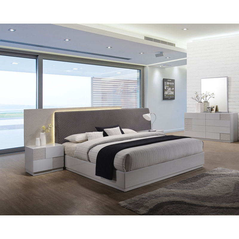 Lit plateforme 5 pièces Lyset , Grand