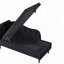 Chaise longue en velours avec rangement et banc rembourré capitonné-1405349063