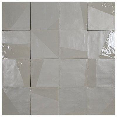 Subway Tile 5.5" x 5.5" Straight Edge Porcelain Singular Wall & Floor Tile