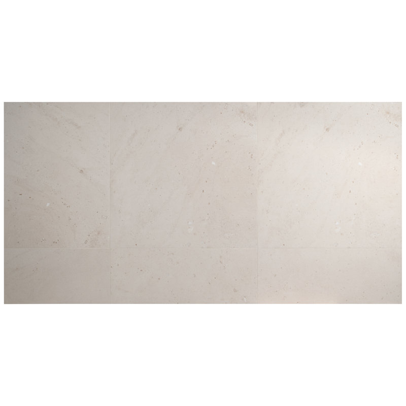 Piccoli Petite 36x36 Matte Terrazzo Look Porcelain Tile, Sand Beige