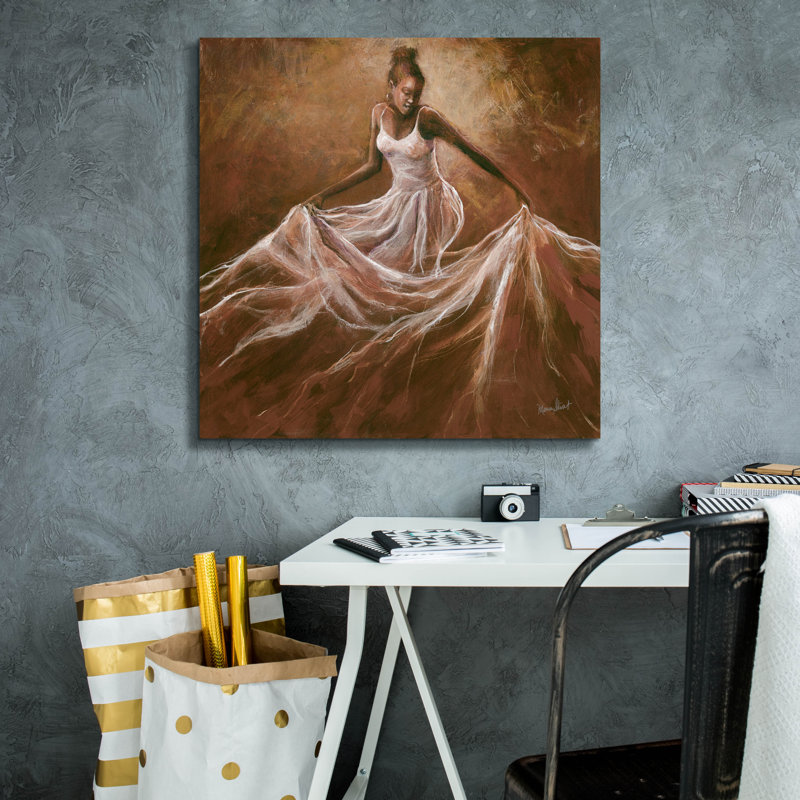 «Ethereal Grace» par Monica Stewart, H 26 po x l 26 po x P 1,5 po