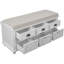 Colleen Upholstered Bench with Drawers-597407660
