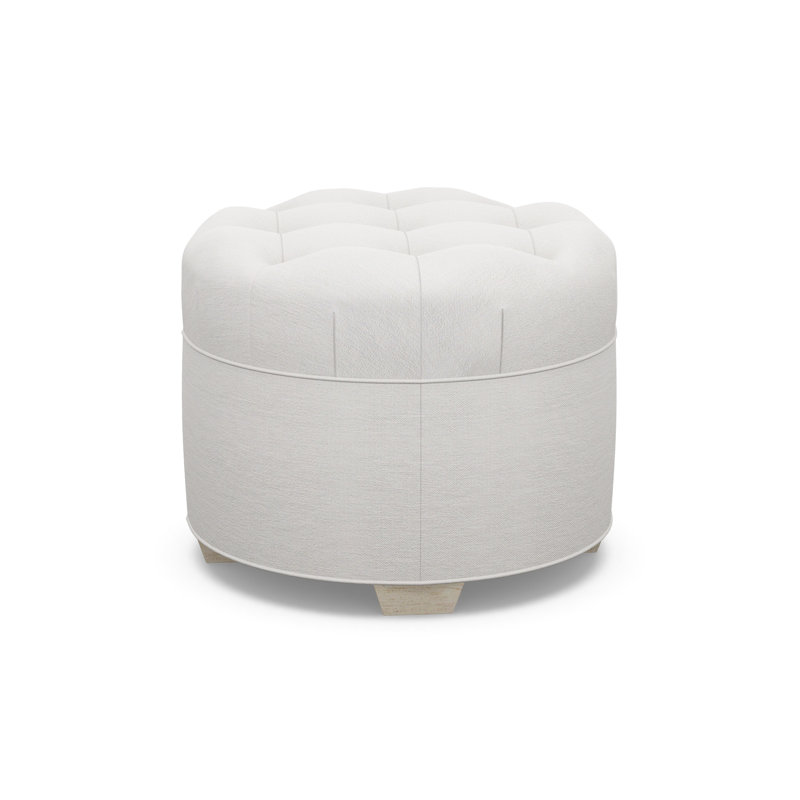 Round Ottoman, 9637-49, Sandstone