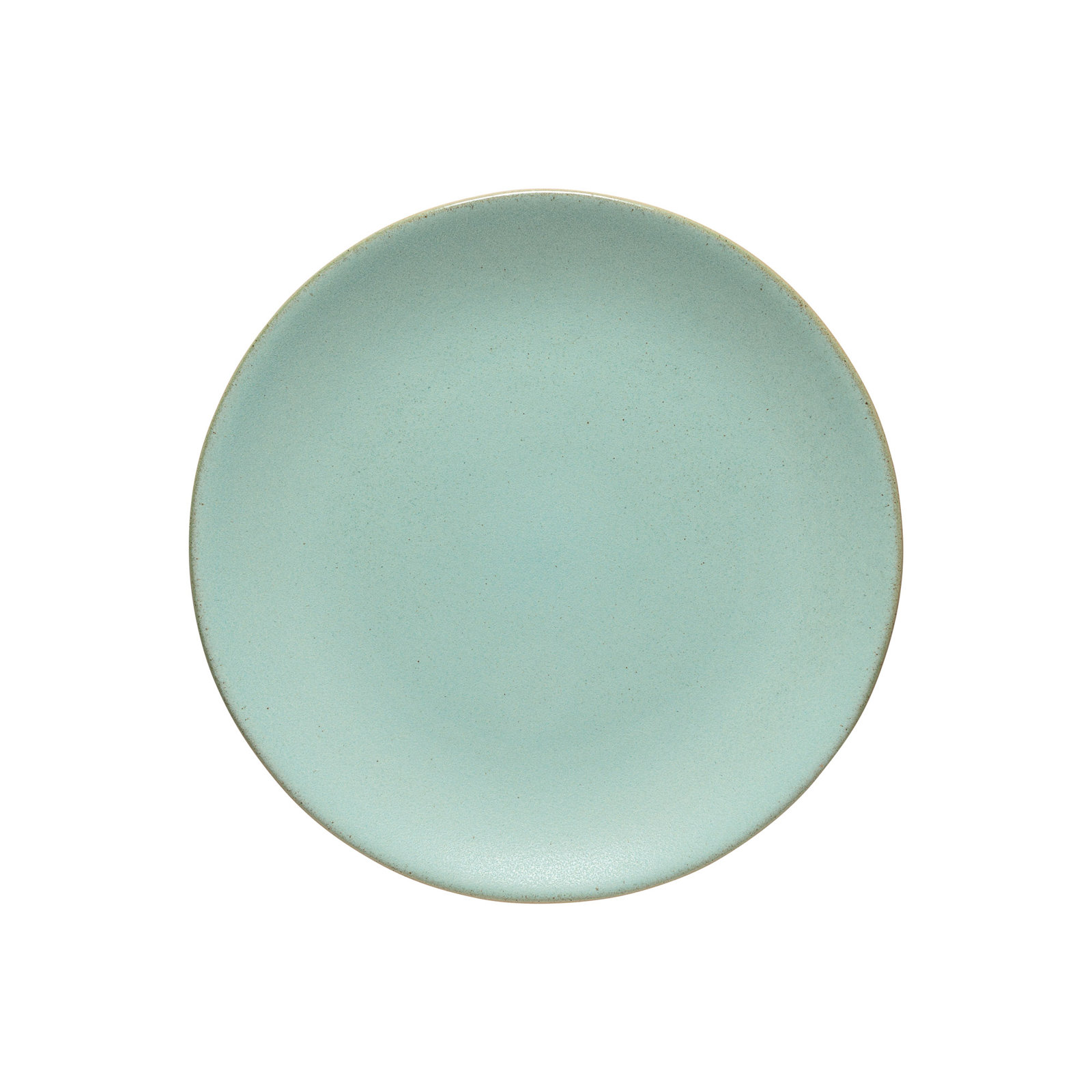 Arenito 10.88'' Eco Gres Amarela Dinner Plate , Set of 6, Aqua