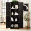 Grande armoire de rangement avec 8 portes et 4 tablettes, parfaite pour organiser et maximiser l'espace dans n'importe quelle pièce-130186457