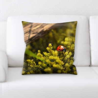 Liebwin The Little Animals Square Pillow Cover & Insert