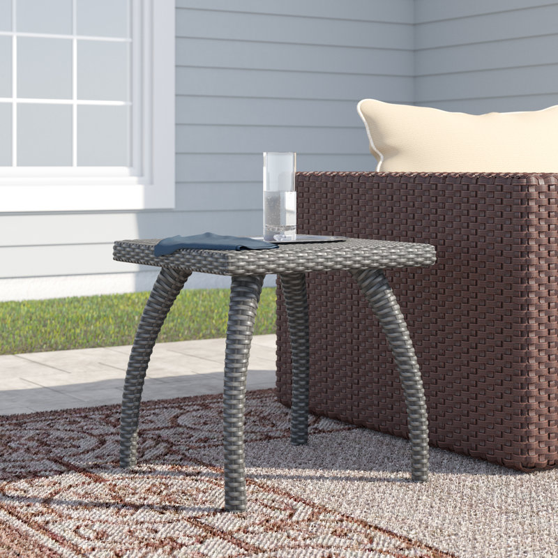 Table d'appoint Aaliah, Gris