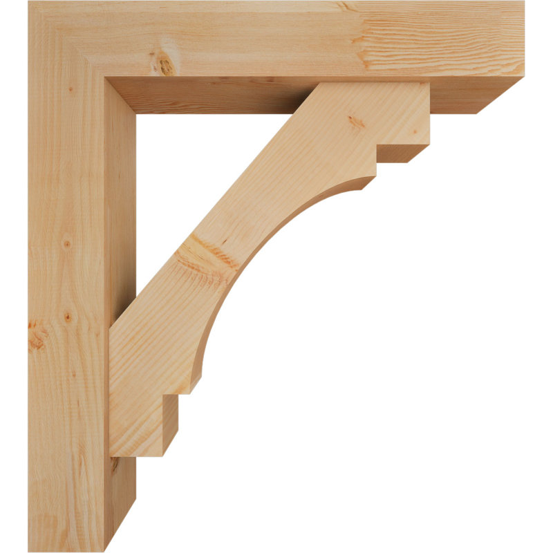 Support Merced Block avec support décalé, 40 x 36, Sapin Douglas de l 7 1/2 (lisse)