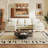112" U Shaped Modern Chenille Sectional Sofa-1272476258