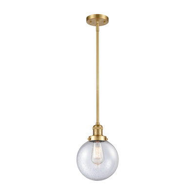 Luminaire suspendu sphère 1 lumière Zarmayr