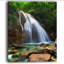 Chute d'eau - reproduction de photo sur toile-18438492-33283219