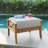 Brunswick 2 - Piece Teak Outdoor Seating Group With Cushions-1308862998