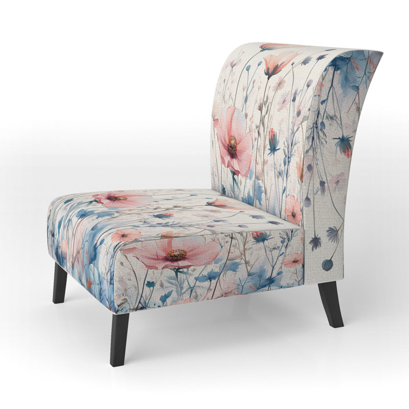 Fauteuil de chambre Wildflowers, Slipper Armless