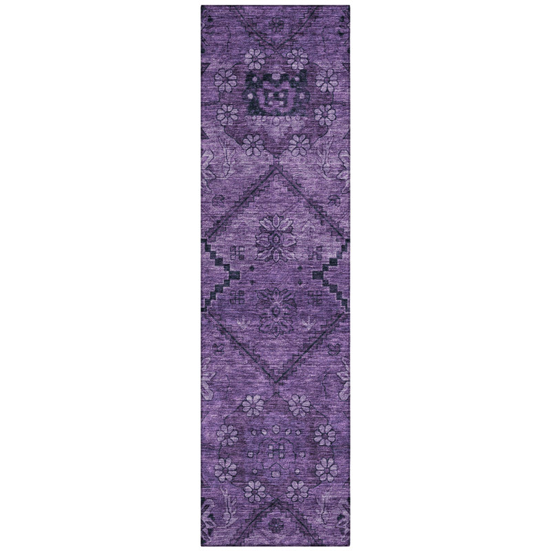 Malchow Non-Slip Indoor Door Mat, Runner 2'3" x 7'6"