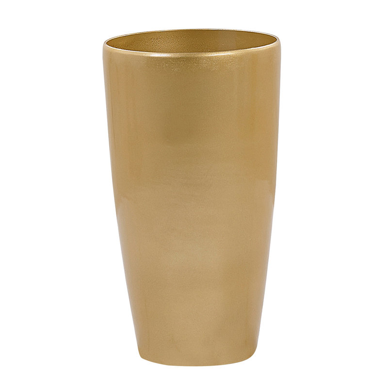 Aadhvik Pot Planter, 58cm H x 32cm W x 32cm D , Gold