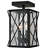 Oil Rubbed Bronze 2 - Bulb Outdoor Semi Flush Mount