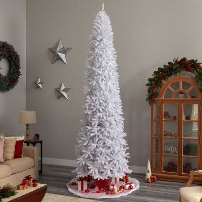 Lighted Artificial Fir Christmas Tree