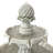 Malpelo Traditional 2-Tier Resin Solar Water Fountain with Battery Backup - White-1036765757