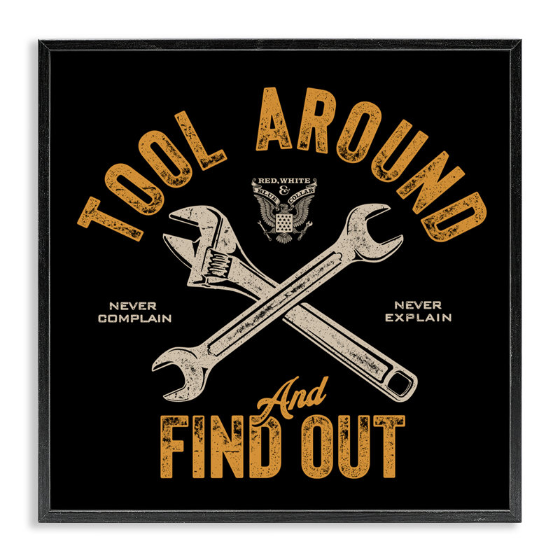 Giclée encadrée, conçue par Jedco Brands, Inc., H 12 po x l 12 po, Giclée encadrée noir minuit