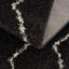Tapis noir en polypropylène tissé à la machine Jestene-623156758