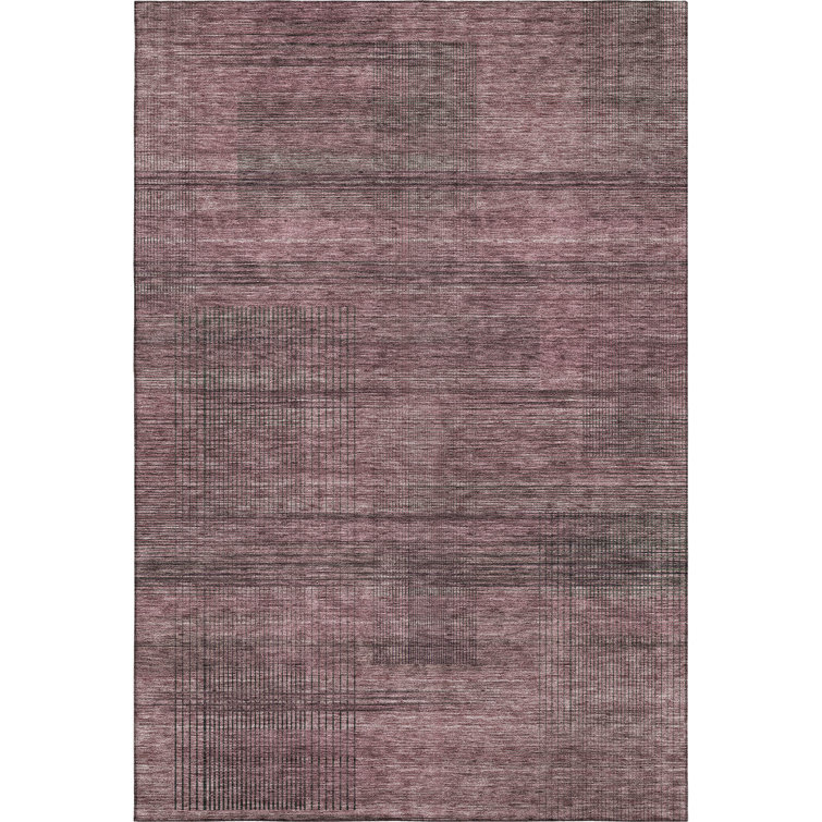 Premium Machine Washable Prisco Merlot Rug