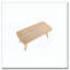 Banc en bois naturel Folia Mid-Century Modern par LumiSource-191891084