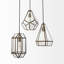 Luminaire suspendu géométrique 1 lumières simple Dehaan