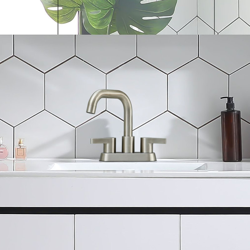 Topcraft Widespread Bathroom Faucet with Drain Assembly